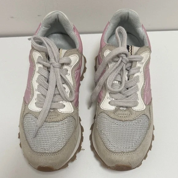 .ShuShop PHOEBE Kids Pink Metalic Sneaker Sz 1 - Picture 7 of 14